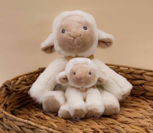 cute lamb baby soft toys