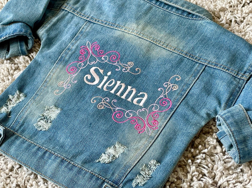 Personalised Name Denim Jacket