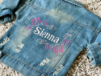 Personalised Name Denim Jacket