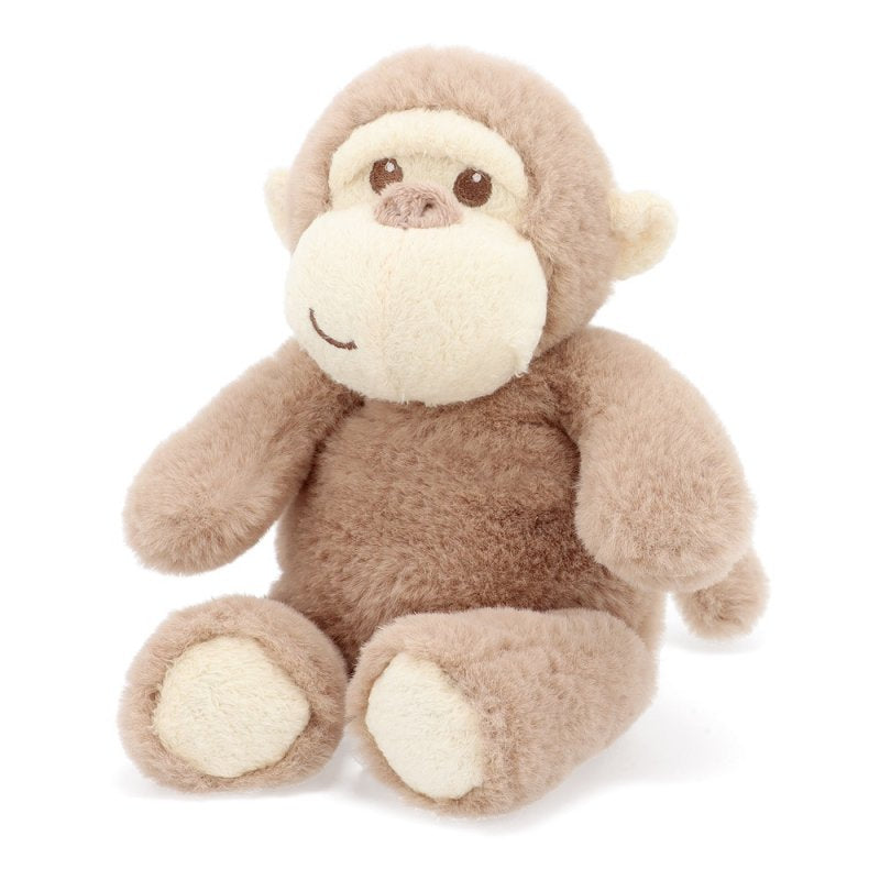 Personalised brown monkey baby soft toy