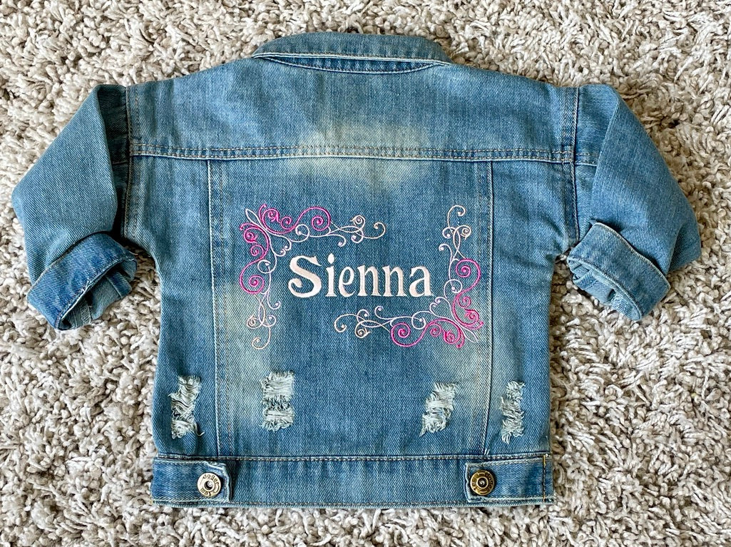 Personalised Name Denim Jacket