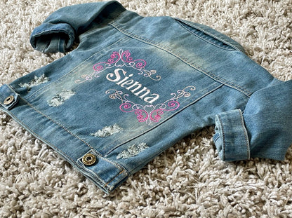 Personalised Name Denim Jacket