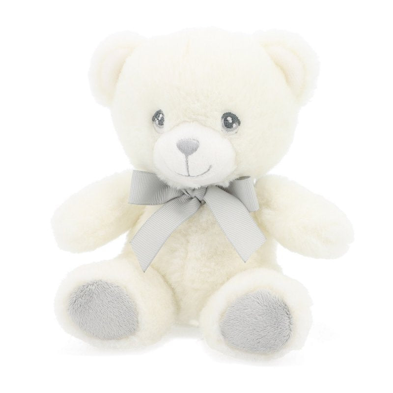 White baby bear soft toy