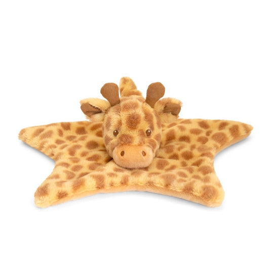 Personalised Huggy Giraffe Soft Baby Comforter