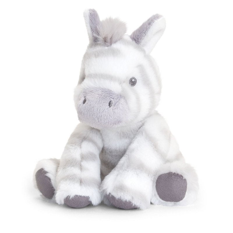 grey and white zebra soft toy