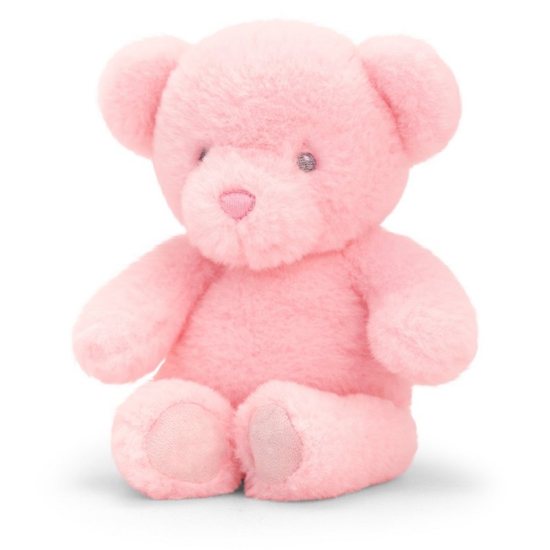 baby pink soft bear toy