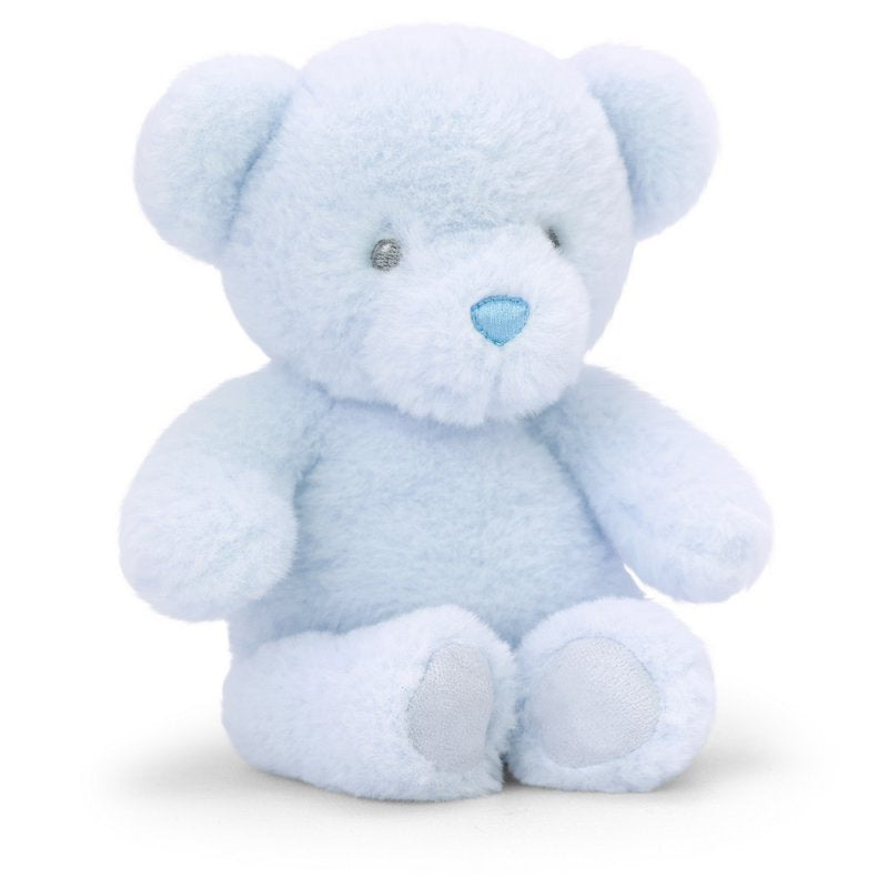 baby blue personalised bear soft toy